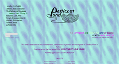Desktop Screenshot of pettipond.com